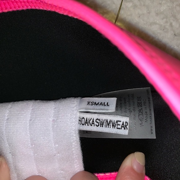 Neon Pink Hoaka Swimsuit - Picture 4 of 4